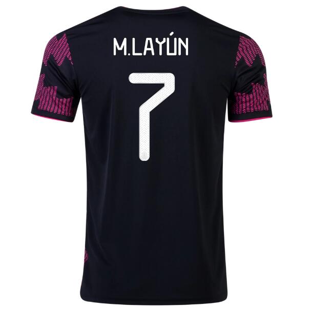 2021 Mexico Home Kit Soccer Jersey MIGUEL LAYÚN #7